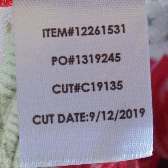 TORRID Wrap Top, 2/2X, Button/Tie, Black, Red floral, 3/4 sleeve, Poly/Washable - Picture 14 of 15